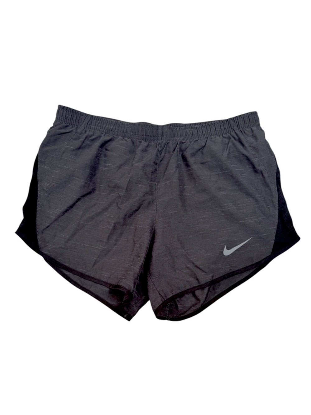Nike Dri-FIT Tempo 3" Running Shorts - Heather Smoke Grey (XS / EUC)